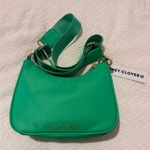 Stoney Clover Curved Crossbody in Avocado